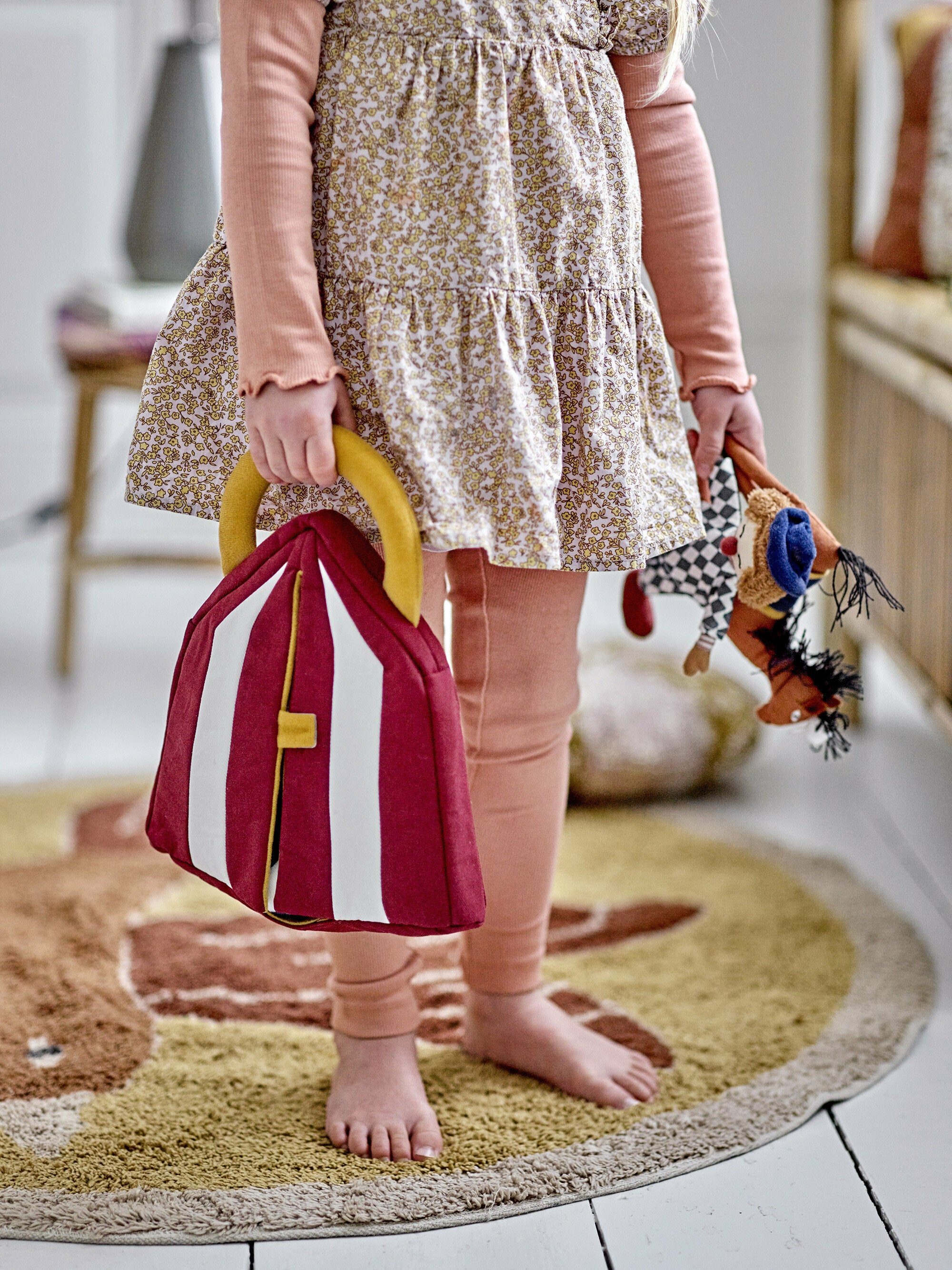 Jouet doux Theobald Rouge Coton - Bloomingville Mini — 299116.jpg