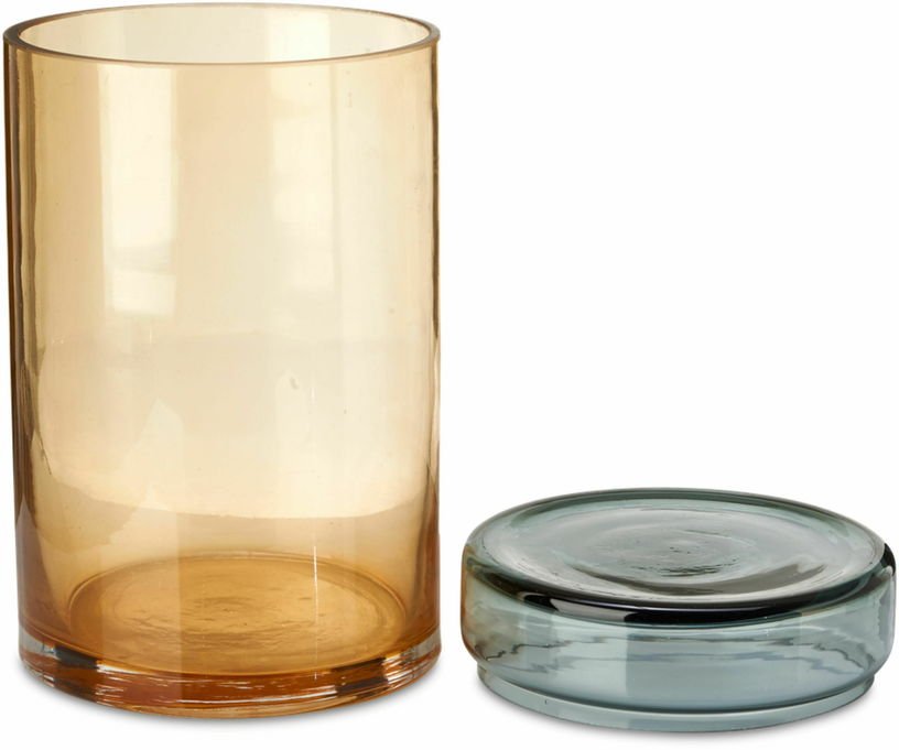 3 Bocaux en verre gris et beige Chic - Pols Potten - The Cool Republic