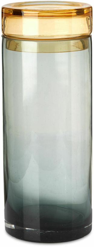 3 Bocaux en verre gris et beige Chic - Pols Potten - The Cool Republic
