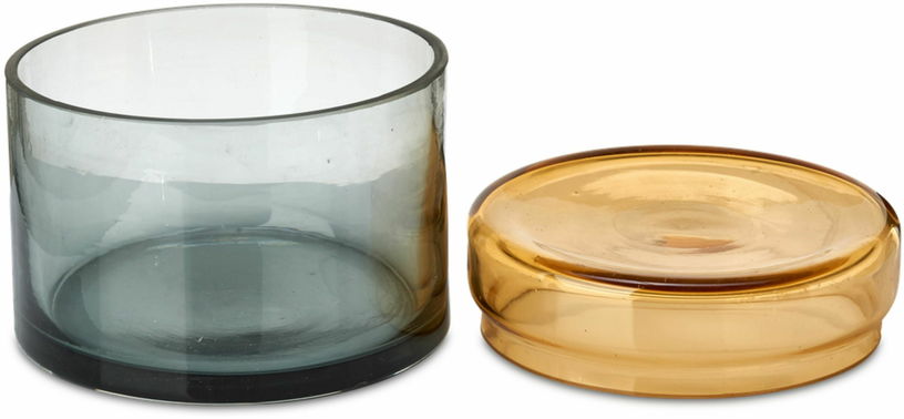 3 Bocaux en verre gris et beige Chic - Pols Potten - The Cool Republic