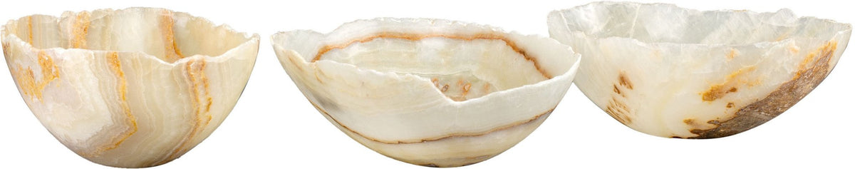 3 bols en onyx beige Onp - Versmissen - The Cool Republic