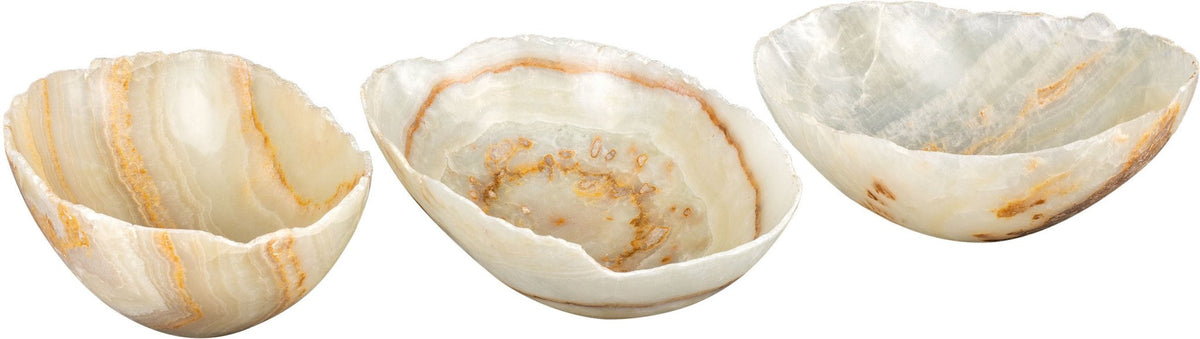 3 bols en onyx beige Onp - Versmissen - The Cool Republic