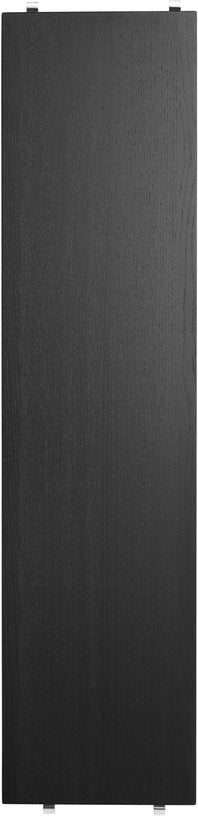 3 étagères en bois noires 58 x 20 cm - String furniture - The Cool Republic