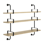 3 étagères en chêne laqué 155 cm Démon Shelf - Gubi - The Cool Republic