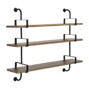 3 étagères en noyer 155 cm Démon Shelf - Gubi - The Cool Republic