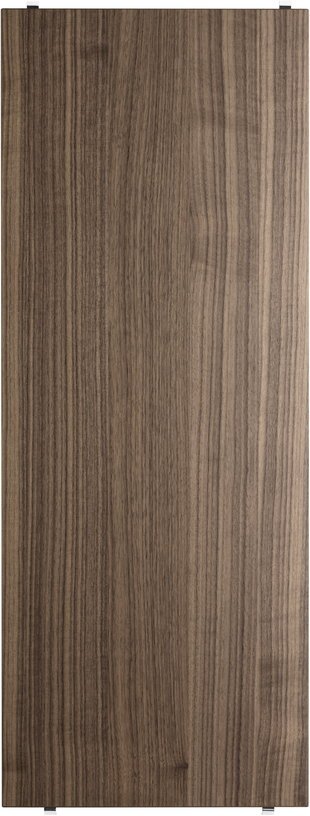 3 étagères en noyer 78 x 30 cm - String furniture - The Cool Republic