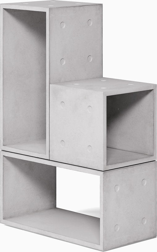 3 modules de rangement 1M + 2L Dice - Lyon Béton - The Cool Republic