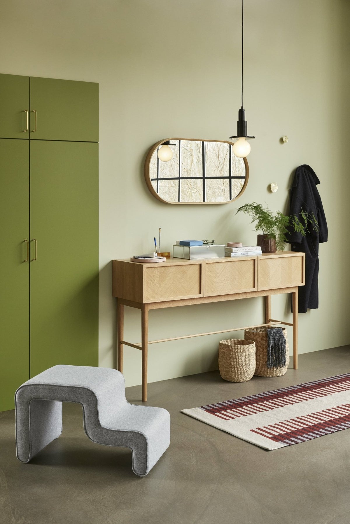 3 Paniers en abaca naturel - Hübsch - The Cool Republic