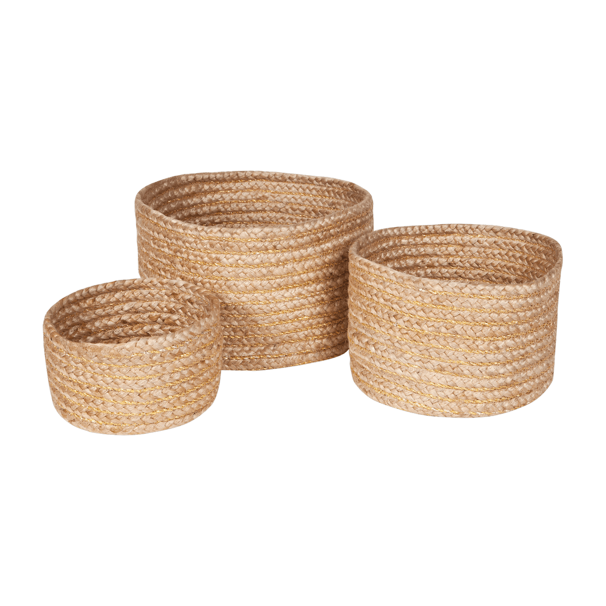 3 Paniers en jute Abha - Nattiot - The Cool Republic