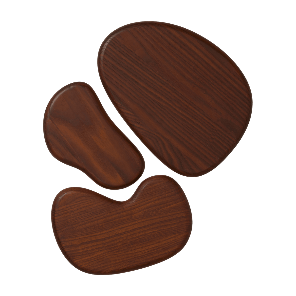 3 Cairn Dark Brown Cutting Boards - Ferm Living - The Cool Republic
