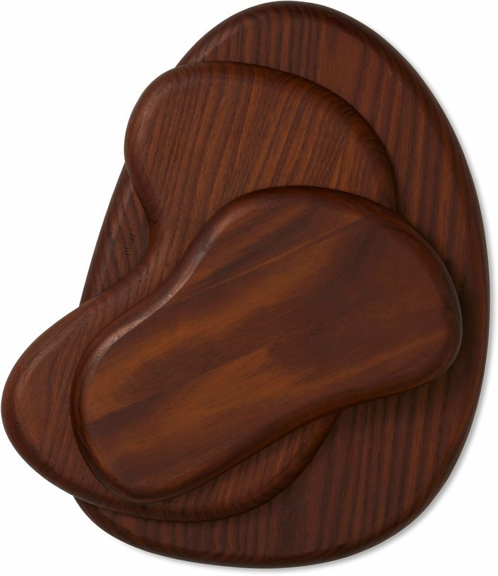 3 Planches à découper en frêne Cairn - Ferm Living - The Cool Republic