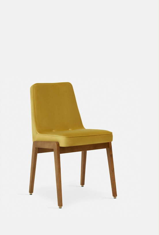 chaise-en-velours-brillant-moutarde-et-frene-fonce-51-x-49-serie-200-125-366-concept-1