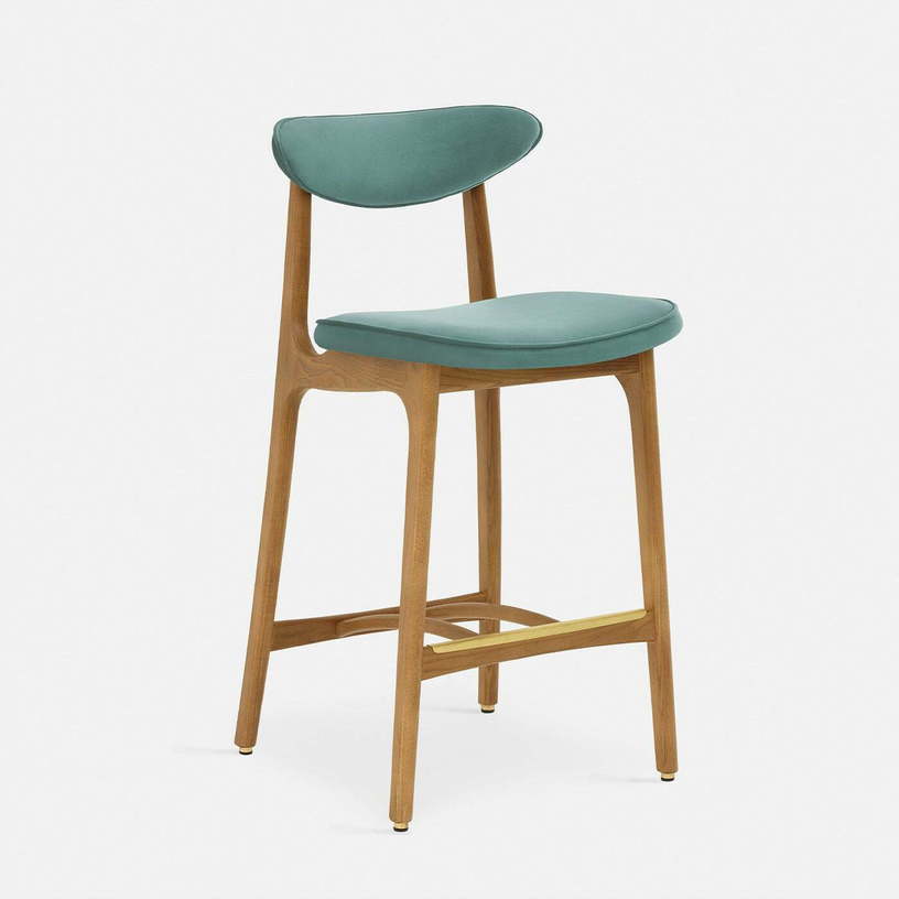 chaise-de-bar-en-velours-vert-menthe-et-frene-naturel-100cm-serie-200-190-366-concept-1