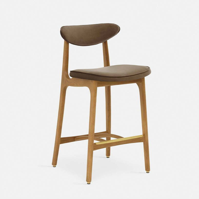 chaise-de-bar-en-velours-brillant-taupe-et-frene-naturel-100cm-serie-200-190-366-concept-1