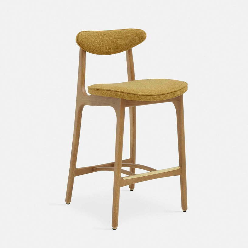 chaise-de-bar-en-tissu-boucle-moutarde-et-frene-naturel-100cm-serie-200-190-366-concept-1