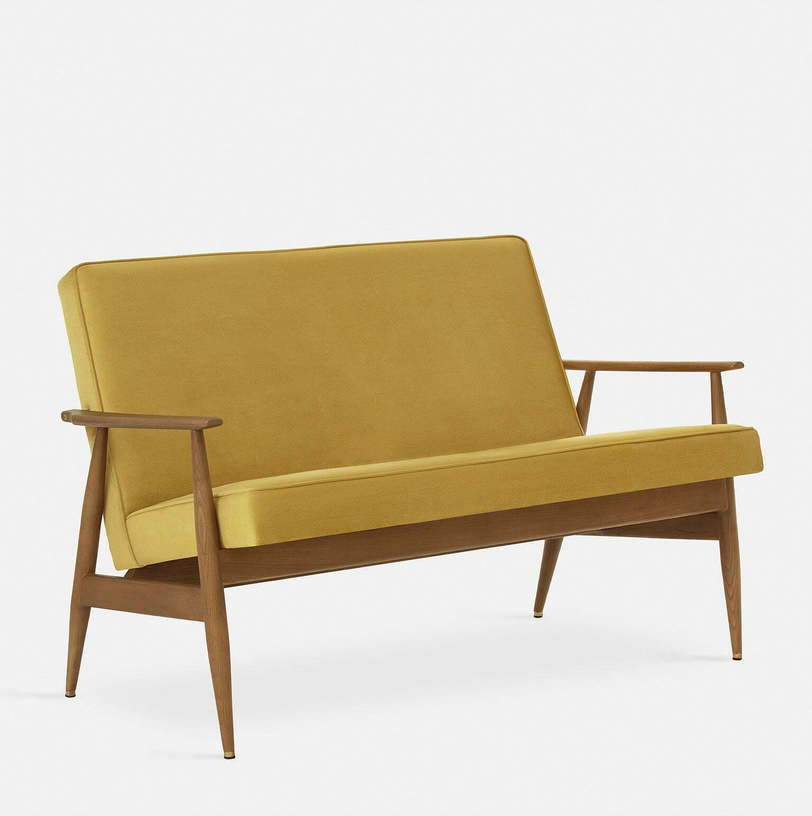 canape-en-velours-brillant-moutarde-et-frene-fonce-120-cm-fox-366-concept-1