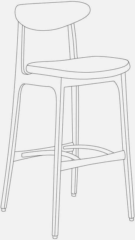 chaise-de-bar-en-tissu-boucle-moutarde-et-frene-naturel-100cm-serie-200-190-366-concept-2