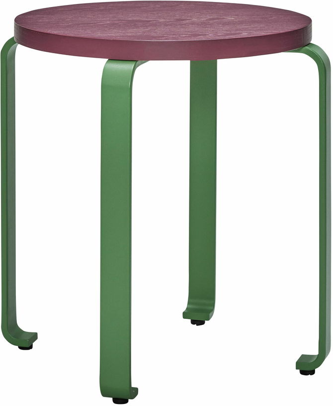 tabouret-a-roulettes-burgundy-et-vert-46-x-46-5-cm-smile-hubsch-1