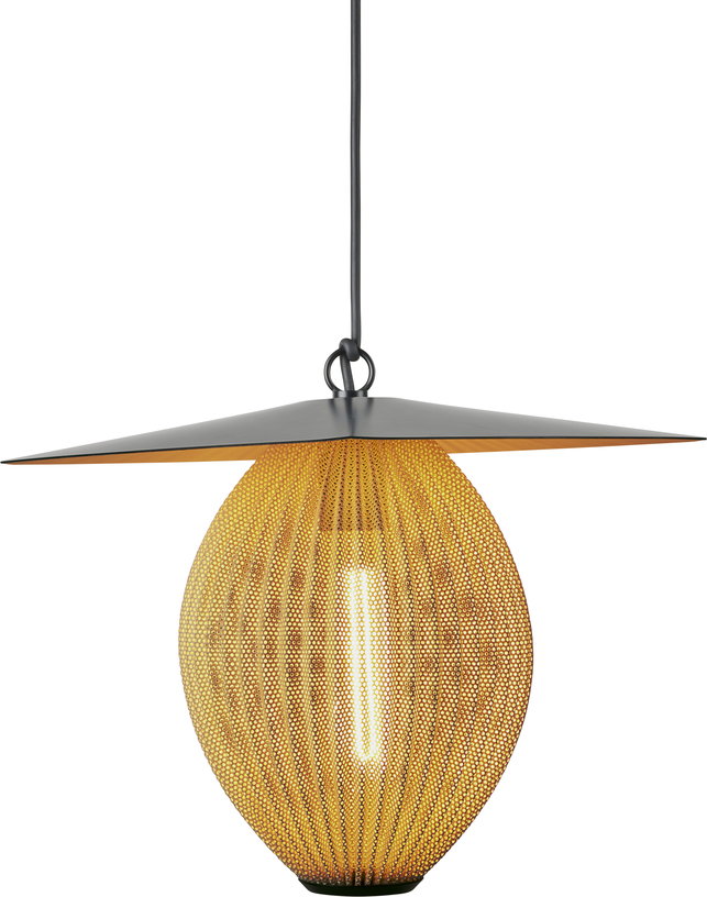 suspension-de-jardin-moutarde-dore-et-base-en-metal-noir-22-cm-satellite-gubi-2