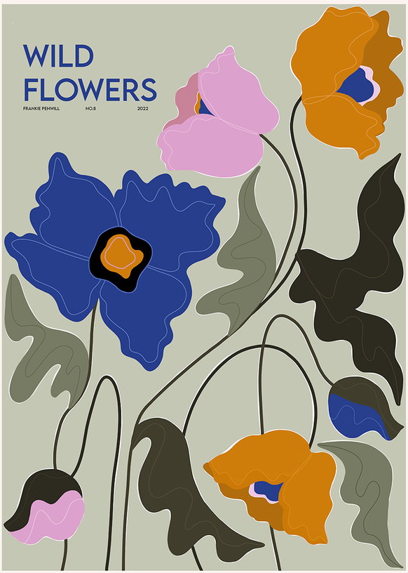 affiche-50-x-70-cm-wild-flowers-the-poster-club-1