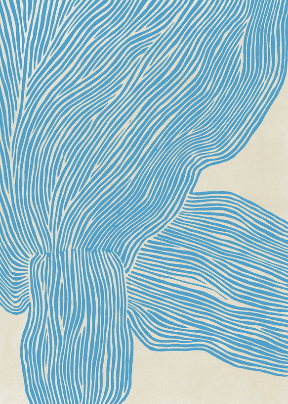 affiche-70-x-100-cm-bleu-the-line-the-poster-club-1