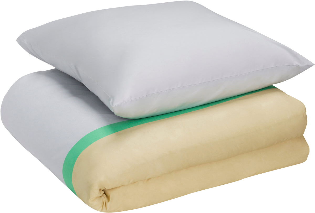 Block Bed Linen 60/200 Beige/Multicolour - Hübsch — 311297.jpg