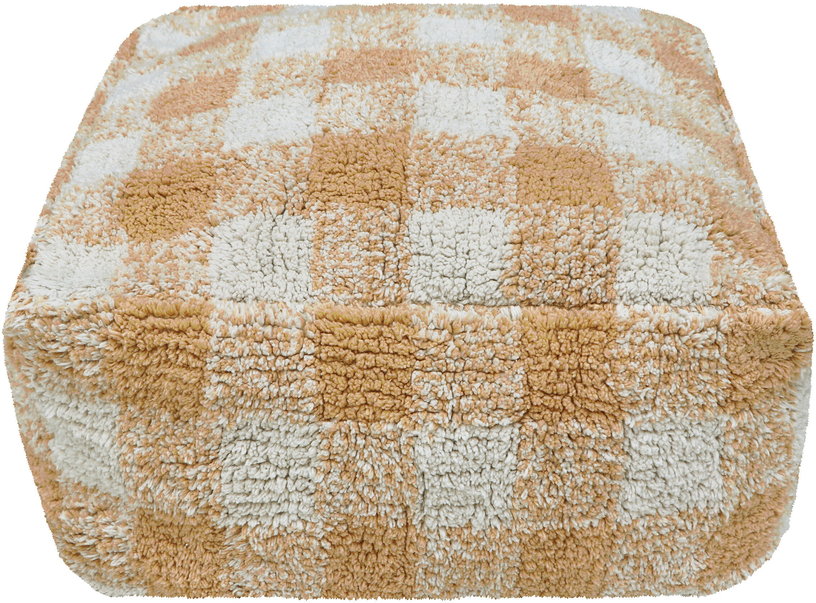 pouf-en-coton-jaune-40-x-20-cm-vichy-lorena-canals-1