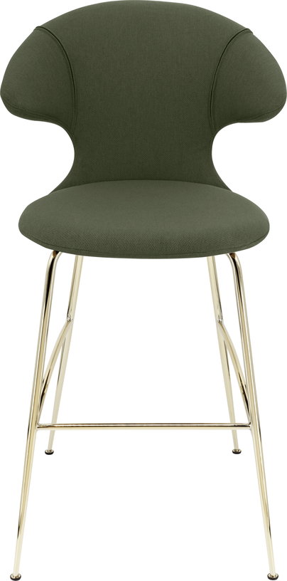 chaise-de-bar-en-tissu-vert-et-acier-laiton-75-cm-time-flies-umage-2
