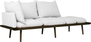 canape-en-chene-fonce-et-tissu-gris-clair-231-cm-lounge-around-umage-1