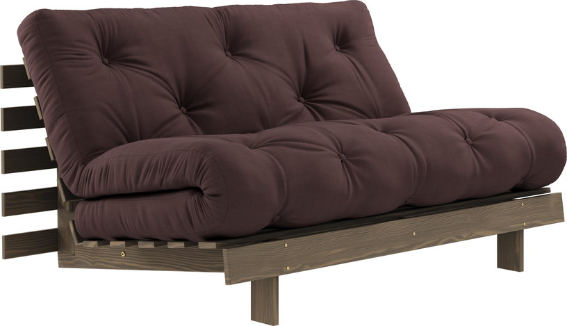 canape-lit-en-pin-carob-brown-et-tissu-marron-140-x-200-cm-roots-karup-design-1