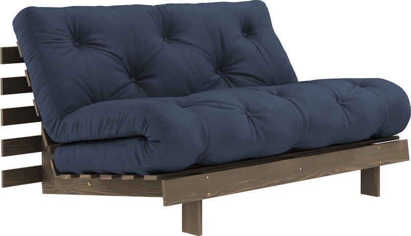 canape-lit-en-pin-carob-brown-et-tissu-navy-140-x-200-cm-roots-karup-design-1