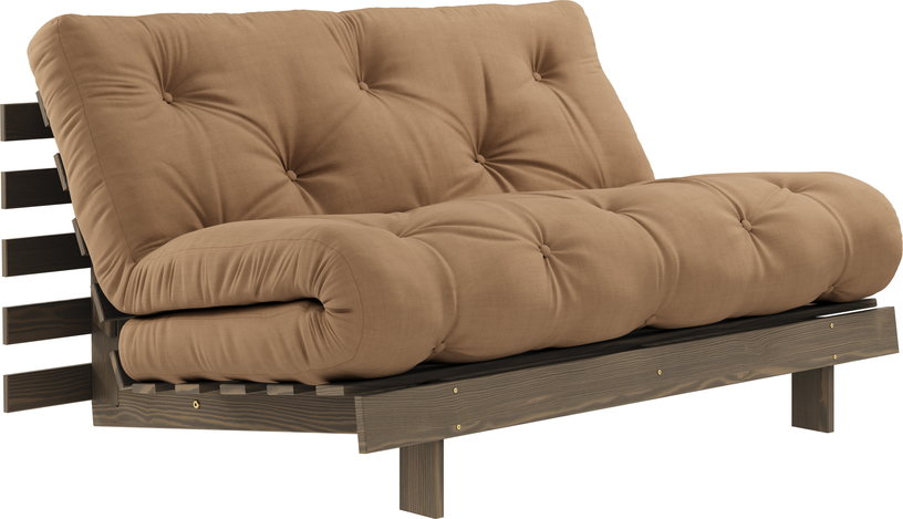 canape-lit-en-pin-carob-brown-et-tissu-mocca-140-x-200-cm-roots-karup-design-1