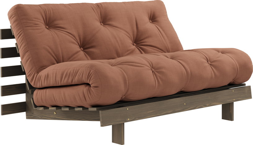 canape-lit-en-pin-carob-brown-et-tissu-argile-140-x-200-cm-roots-karup-design-1