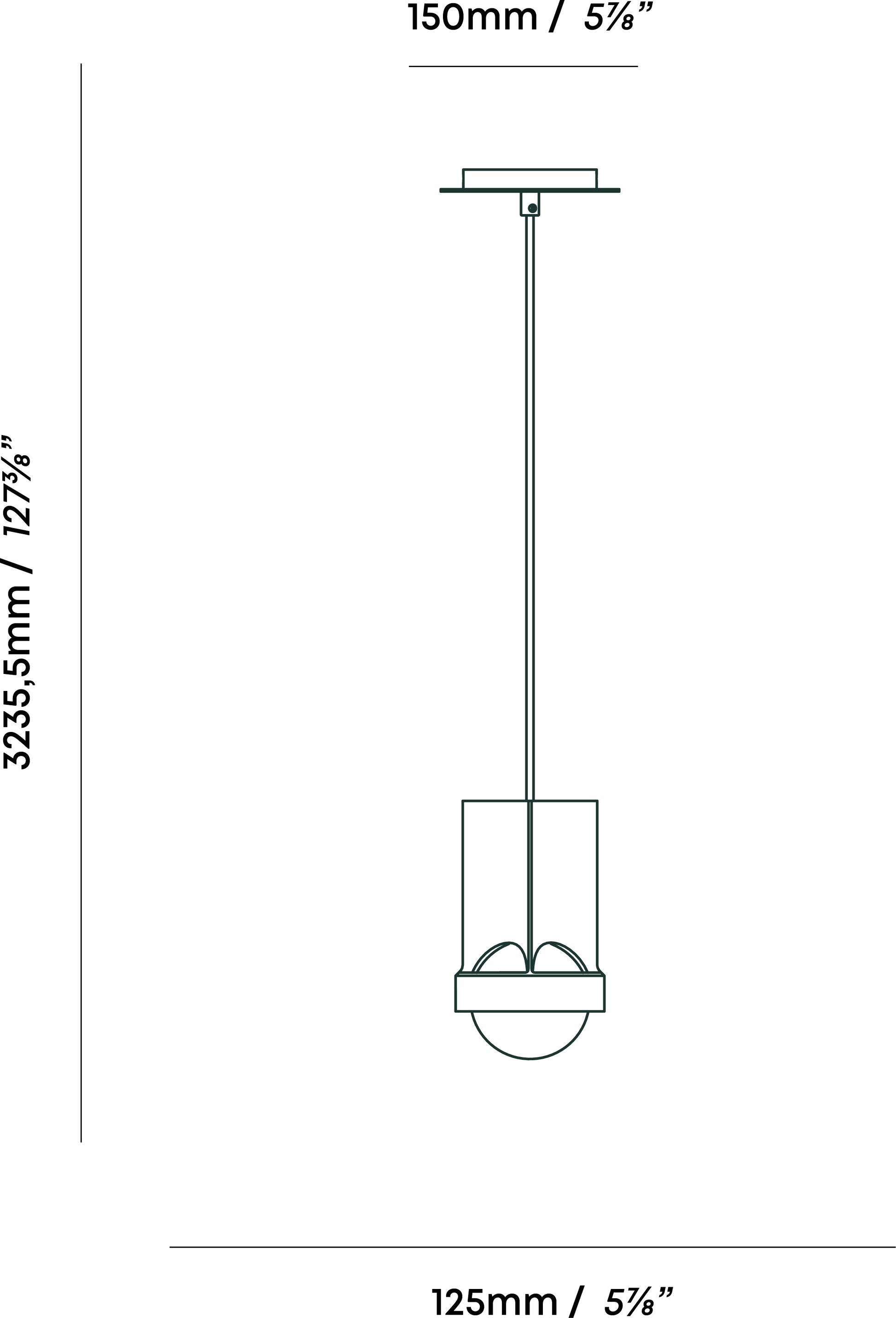 Petite suspension en aluminium doré Loop - Tala — 314899.jpg