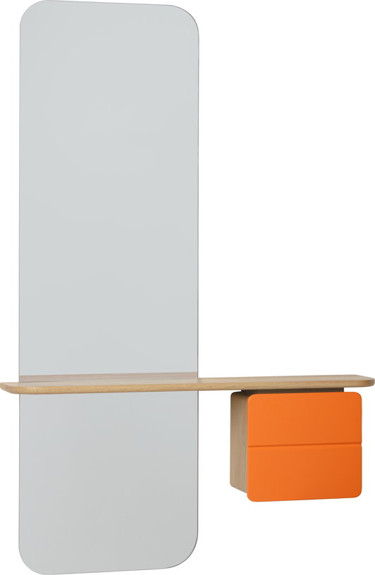 miroir-en-chene-orange-one-more-look-umage-1