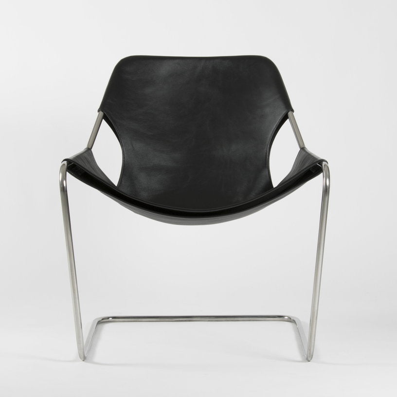 fauteuil-en-cuir-noir-et-acier-inox-poli-paulistano-objekto-2