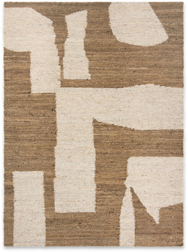 tapis-en-laine-off-white-et-toffee-140x200-cm-piece-ferm-living-1