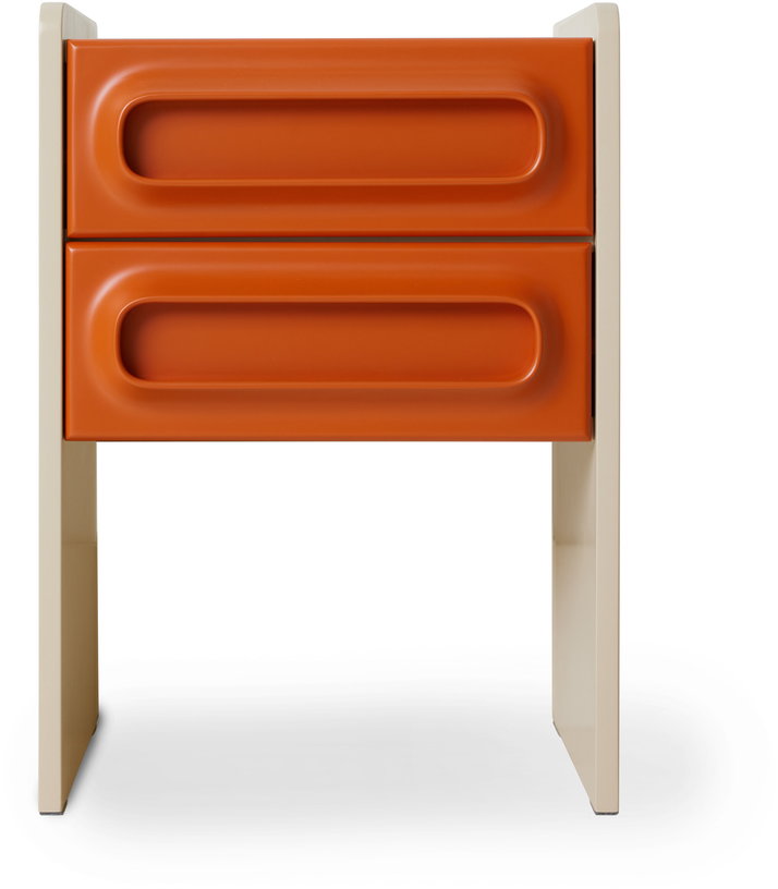 table-de-chevet-en-bois-creme-et-orange-space-hkliving-1