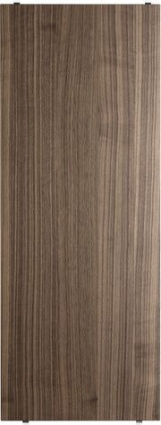 3 ripiani in noce 58x30 cm - String