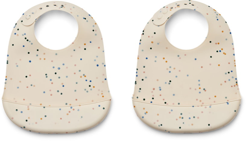 deux-bavoirs-enfant-en-silicone-splash-dots-et-coquillage-tilda-liewood-1