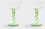 set-de-deux-coupes-en-verre-spirale-vert-klevering-1