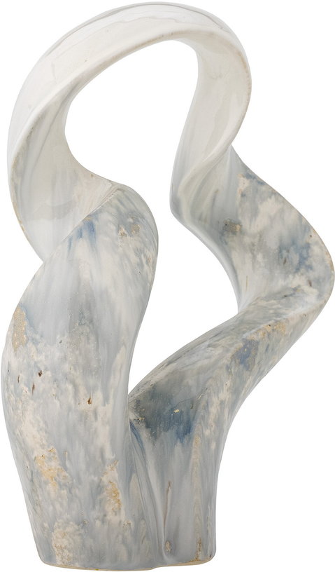 sculpture-en-gres-emaille-gris-rouyi-deko-bloomingville-1