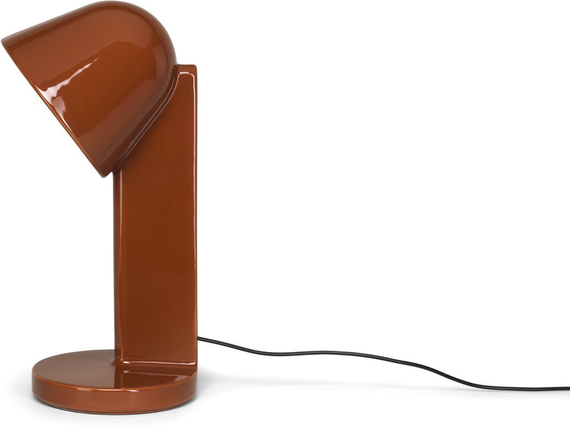 lampe-de-table-en-ceramique-rouge-rouille-50-cm-ceramique-down-flos-1