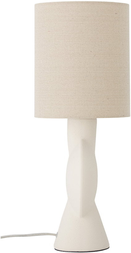 lampe-de-table-en-ceramique-et-lin-creme-bloomingville-2