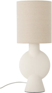 lampe-de-table-en-ceramique-et-lin-creme-bloomingville-1