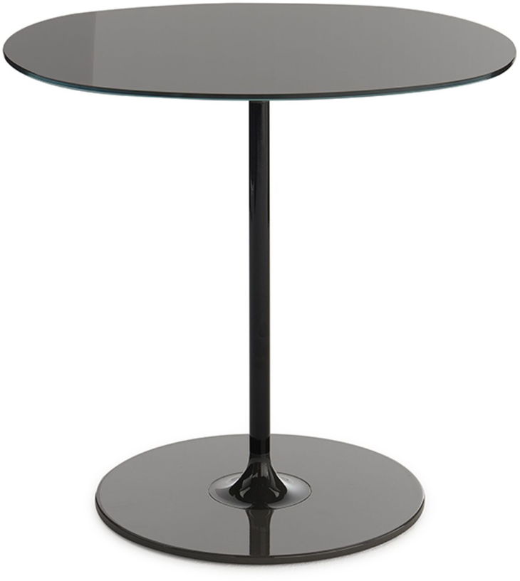 table-d-appoint-ronde-en-acier-et-cristal-noire-45-cm-thierry-kartell-1