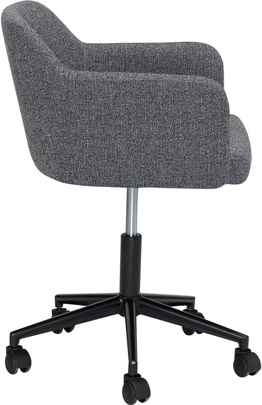 chaise-de-bureau-a-roulettes-en-tissus-gris-fonce-rest-hubsch-3