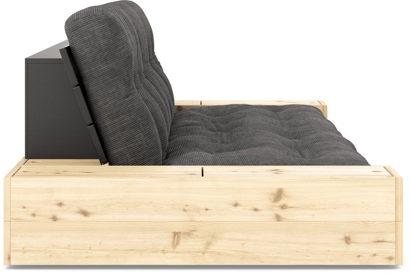 canape-convertible-avec-rangement-en-pin-dossier-noir-et-matelas-anthracite-base-karup-design-2