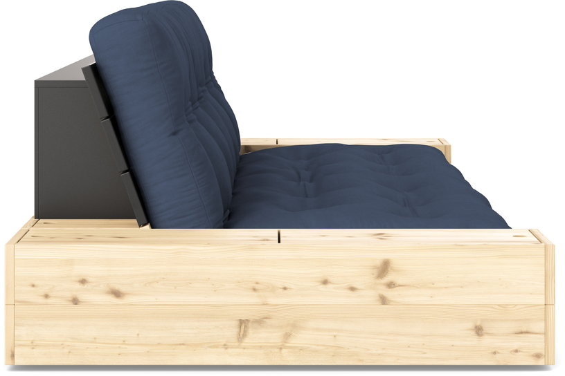 canape-convertible-avec-rangement-en-pin-dossier-noir-et-matelas-bleu-marine-base-karup-design-2