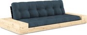 canape-convertible-avec-rangement-en-pin-dossier-noir-et-matelas-bleu-petrole-base-karup-design-1